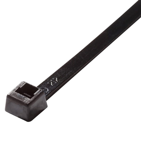 Cable Ties, 125 lb, 24 inch, UV Black